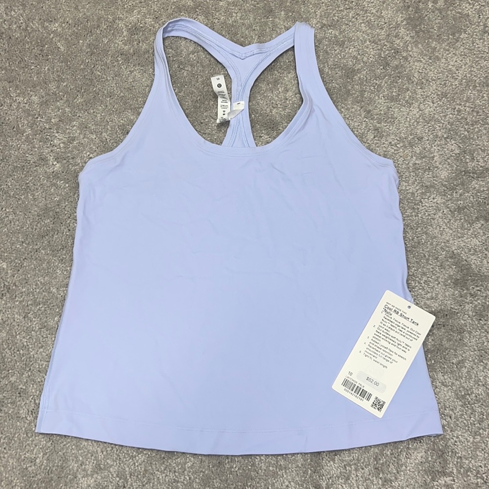 NWT lululemon tank top